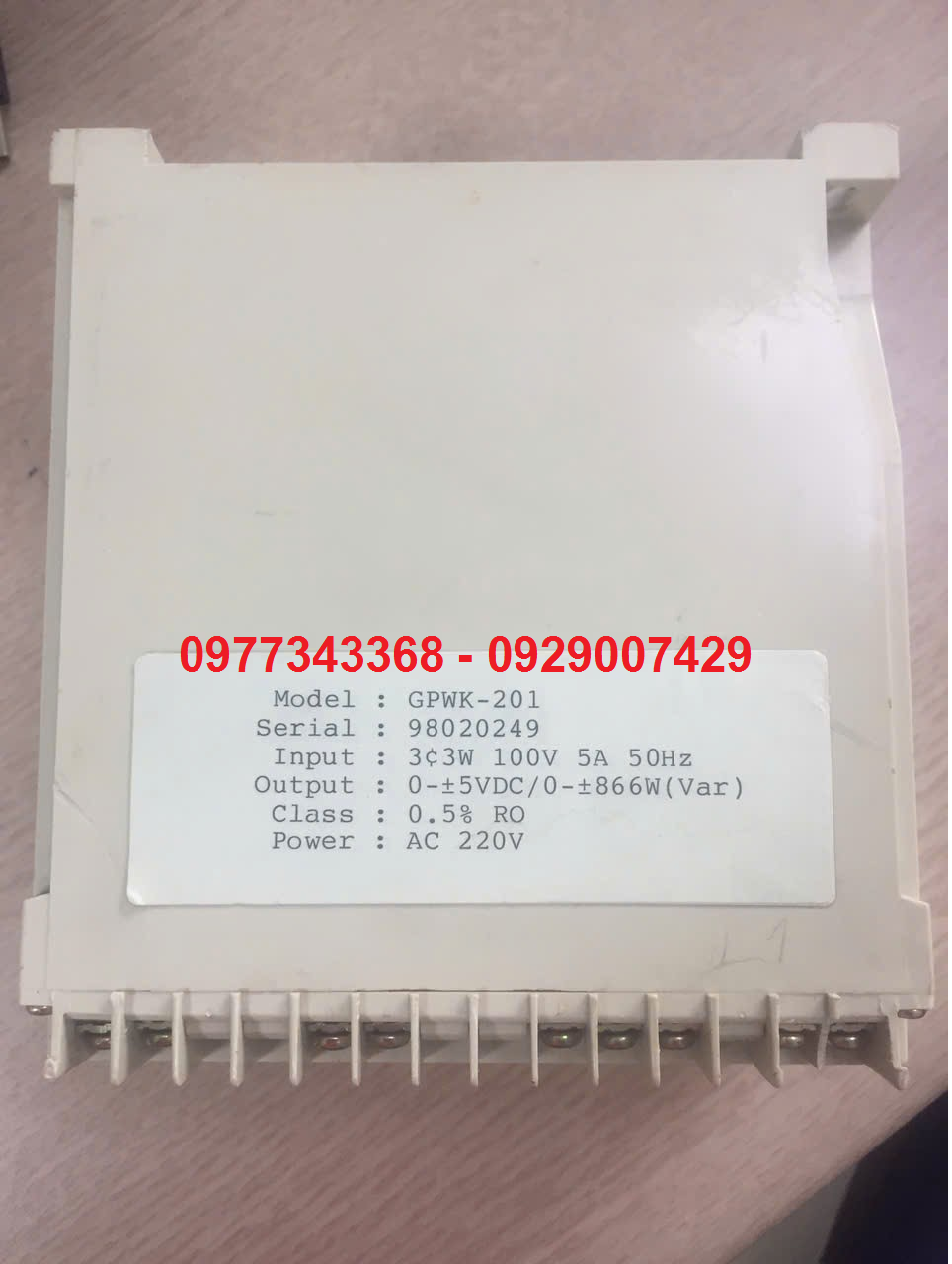 Bộ chuyển đổi công suất- Transducer WATT/VAR GPWK-201, GPW-201